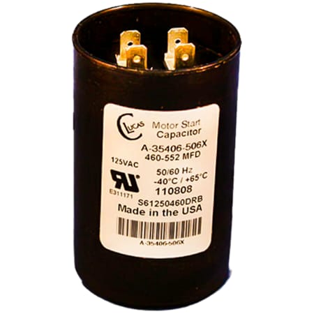 Alliance CAPACITOR, MOTOR-460-552 MFD M410298